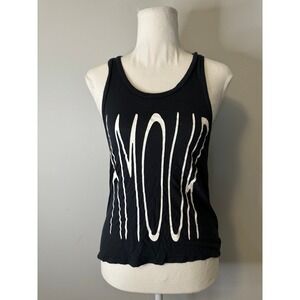 Nollie Cutoff/Sleeveless‎ Black Tank Top